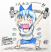 今日もｷﾋﾞｽｨ特訓は欠かせない