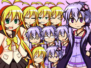 ゆかマキの立ち絵素材