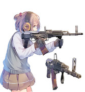 銃娘 ニコニコ静画 イラスト