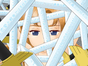 ③オレンジペコで薔薇の花嫁「100万本の格剣（かくげん）を受けるペコ」