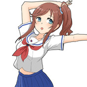 駿河留奈 ニコニコ静画 イラスト