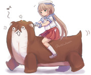 ボクカワウソを運転？する御蔵ちゃん