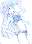 【ラフ】☆けいおん！「水着澪」