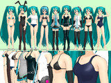 【MMD】デフォ服の呪いを検証【あーちゃん♡】