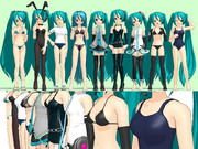 【MMD】デフォ服の呪いを検証【あーちゃん♡】