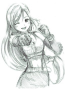【ラフ】☆FF7「ティファ 」