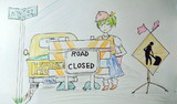 road closed☆(通行止)