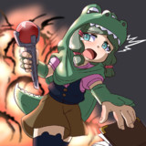 寝落ちしてたら召喚された生主・ワニ三（わにぞう）