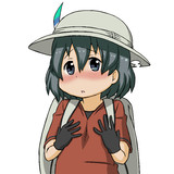 恥ずかしがるかばんちゃん