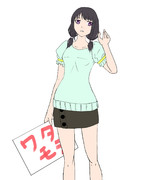 パフスリーブ ニコニコ静画 イラスト