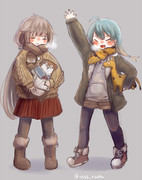 御蔵ちゃんと佐渡さま