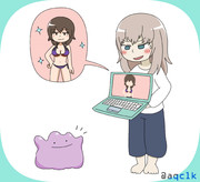 メタモン ニコニコ静画 イラスト