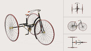 アンティーク風トライシクル
