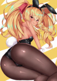 褐色金髪ツインテールバニーその３