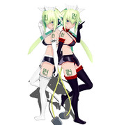 【MMDモデル配布あり】モデル更新　エメラ水着正規版【ボンバーガール】