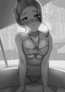 らくがき　ビキニのおねえさん