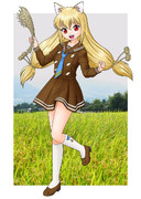 豊穣キツネっ娘