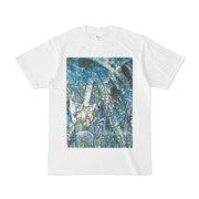 シンプルデザインTシャツ Epic ジャングル菖蒲