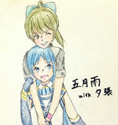 ゆうさみとお絵描き練習