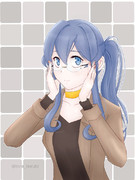 ゴトランド「どーしたの？じっと見つめて。私メガネも似合うでしょ？」