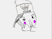 G-FORUMのコテ　キャシーを描いてみました