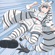 チャップマンシマウマ けものフレンズ ニコニコ静画 イラスト