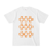 シンプルデザインTシャツ Cr/MONSTER(ORANGE)