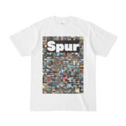 シンプルデザインTシャツ NC4.Spur_232(BLACK)