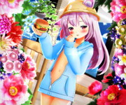 【今日のきさらぎちゃん】ハンバーガー たべよ…っ♡