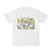 シンプルデザインTシャツ Epic 白菖蒲