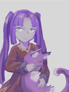 エニラちゃんと猫