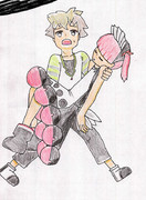 りなをお姫様抱っこ