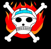 赤犬　海賊旗