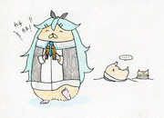 火の用心するエライ山風ちゃん