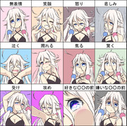 表情練習 ニコニコ静画 イラスト