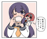 紅茶 ニコニコ静画 イラスト