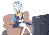 アズレンアニメ放送に待機してるネプチューン