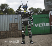 【MMDモデル配布】仮面ライダーG4っぽいもの【ベルト追加】