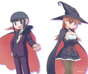 ヴァンパイア北上さまと魔女っ娘大井っち