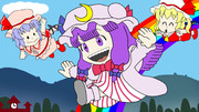 きったぞ　きたぞ　パチュリーちゃん
