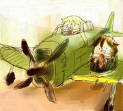 飛行機であそぶぽいしぐ