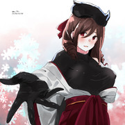 インナー巫女な春風