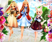 【今日のレア様】かわいい３人組…♡
