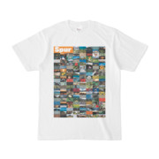 シンプルデザインTシャツ Spur=170(ORANGE)