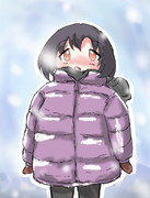 ダウンジャケット ニコニコ静画 イラスト