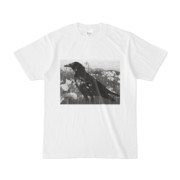 シンプルデザインTシャツ フォト烏