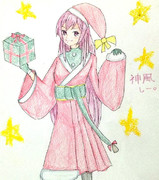 神風さんとお絵描き練習８