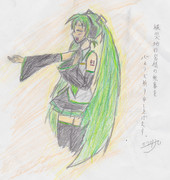 東北地方太平洋沖地震支援イラスト描いた。