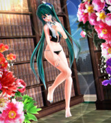 【今日のミクお姉さん】ふとももセクシーな ミクお姉さん