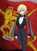 夜会服のダー様。For king and country